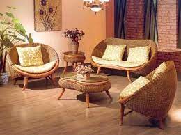 Wicker Furniture Materials 22 Ways To Enrich Home Decor With Beautiful Texture Wicker Living Room Furniture Traditional Home Furniture Indoor Rattan Furniture