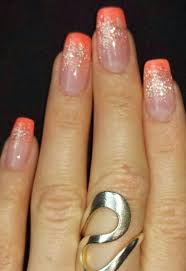 Verlauf Glitzer Sommer Orange Nagel Glitzer Nagel Orange Sommer Verlauf Nageldesign Nagelideen Orange Nagel