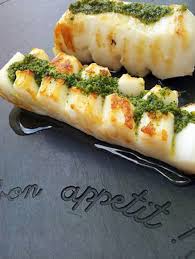Lamelles De Seiche A La Plancha Au Beurre D Ail Persille Recette Beurre A L Ail Seiche Plancha Tartinade A L Ail