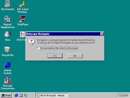 Netscape navigator works with the following file extensions: Farz Night Stars Windows 95 Netscape Icon Internet Explorer Is Evil The Story As The Original Icons Of Windows Vista