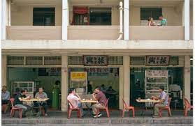 The machine was created when thai faced difficulties in finding a skilled kopi (coffee) brewer (or kopi tao chiew). Kopitiam Chinese Architecture Coffee Shop Aesthetic Restaurant Design