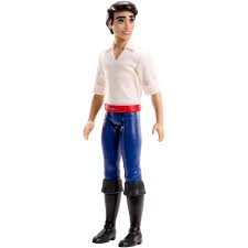 Amazon.com: Mattel Disney Princess Toys, Prince Eric Posable Fashion Doll  in Signature Outfit, Inspired by The Little Mermaid Movie : Toys & Games