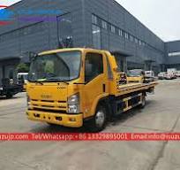 ISUZU KV600 4 ton full landed type recovery wrecker tow ...
