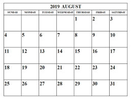Kalendar kuda 2019 dah boleh save dan print maria firdz sekolah kuda. August 2019 Calendar Template Archives Net Market Media