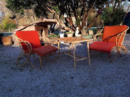 Salon De Jardin Rotin Vintage Style Louis Sognot Table Chair Vintage Rattan Art Antiquites Meubles Decoration Du Xxe Design Du Xxe Siecle Ebay