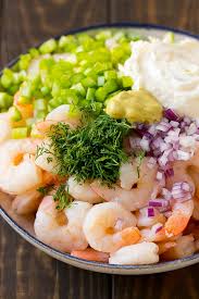 Well, how about this cold shrimp appetizer made using mangoes, shrimp, avocadoes and lime juice. Shrimp Salad Recipe Dinner At The Zoo