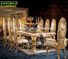 Popular Used In Home High Quality Luxury Classic Dining Table Royal Party Table View Party Tables Oe Fashion Product Details From Foshan Oe Fashion Furniture Luxury Dining Glamourous Dining Room Luxury Dining
