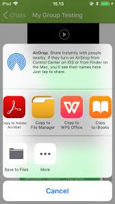 How To Make Uidocumentinteractioncontroller Can Open Files In Other Apps Instead Of Copying It To Other Apps Stack Overflow