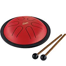 Use the pads of your fingers to tap the tongues of the drum. Nino980r Home Nino Percussion