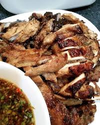 Ayam bakar dengan bumbu beraroma khas thailand. Resipi Ayam Meraung Bakar Thai Makan Bersama Sos Pencicah Serius Sedap Ilhamresipi