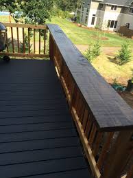 Looking for the web's top deck rails sites? Bar Top Railing Out Of Rough Sawn Reclaim Barn Beams Deck Railing Design Patio Railing Railings Outdoor