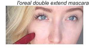Or double the primer and then mascara and you get a great false lash look. L Oreal Double Extend Mascara Review Demo Youtube