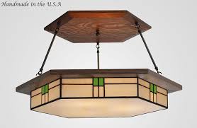 Arts and crafts & craftsman style. Craftsman Style Dining Room Lighting Fixture Etsy