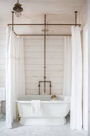 Picture of bamboo spa shower curtain. The Antique Cast Iron Bathtub And Rain Shower Clawfoot Tub Shower Tub Shower Combo Diy Shower Curtain