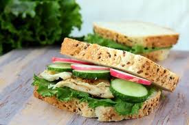 Chicken And Crisp Veggie Sandwich Recipe Veggie Sandwich Healthy Recipes Healthy Sandwich Recipes
