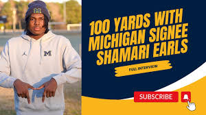 Michigan Recruiting: 100 yards with Shamari Earls
