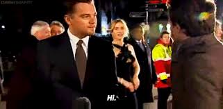 Look back on kate winslet and leonardo dicaprio's exclusive ew reunion both up for academy awards this sunday, winslet and dicaprio reunited for a 2008 cover story interview with ew. She Once Said Hi To Him During An Interview And It Was Adorable Leonardo Dicaprio Kate Winslet And Leonardo Leo And Kate