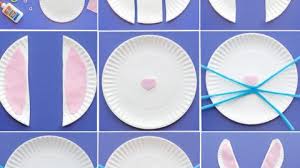 Can the rover see this on mars? Super Cute Paper Plate Easter Bunny Craft Kids Activities Blog