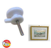 Prodigy Decorative Picture Hanging Wall Hooks - 1KG Load