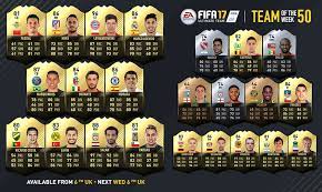 The world top fifa coins online store. Fifa 17 Ultimate Team Team Of The Week Totw 50 August 30th 2017 Thexboxhub
