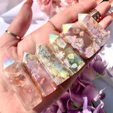 Aura Flower Agate Towers Flower Agate Angel Aura Tower Etsy In 2020 Angel Aura Aura Rainbow Aura