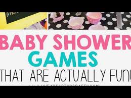 Lista de regalos para un baby shower. Divertidos Juegos Para Baby Shower Mixto Youtube