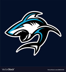  Shark Illustration Logo Badge For Sport Esport Game Team Download A Free Preview Or High Quality Adobe Illustrator Ai Shark Logo Shark Illustration Shark Art