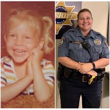 HOMEGROWN DEPUTY Deputy Vicki Evans is one of our many deputies who is  serving and protecting the community she grew up in.