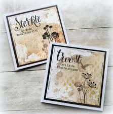 Met Inkt Of Mist Op Plastic Zakje En Dan Op De Kaart Daarna Stencil En Inkt En Daarna De Figuren Stempelen En Met Pen De Stempelkaarten Kaarten Kaarten Maken