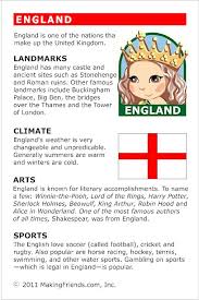 England Fact Card For Your Girl Scout World Thinking Day Or International Celebration Free Printable Available Facts About England World Thinking Day England