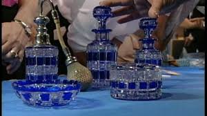 Best match ending newest most bids. Baccarat Glass Vanity Set Ca 1920 Antiques Roadshow Pbs
