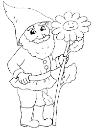 Printable Gnome Coloring Pages Sunflower Coloring Pages Coloring Pages Disney Coloring Pages