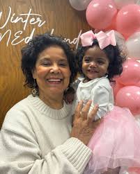 Our God-daughter turned one … look at her… sweetie-pie 🥳🥳🥳💜