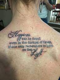 Happiness Can Be Found Even In The Darkest Of Times If One Only Remembers To Tu Happiness Can Be Found Tattoo Harry Potter Tattoos Even In The Darkest Of Times