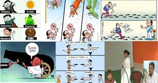 This election is a duel between tmc and bjp. Mamata Banerjee Vs Cbi Battle Inspires Hilarious Cartoons And Memes