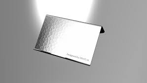 Pure metal cards is the leading provider of gold business cards. Business Card Holder In Hammered White Gold 3d Cad Model Library Grabcad