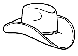 Farmer Cowboy Hat Coloring Pages Kids Play Color Cowboy Hat Drawing Cowboy Hats Cowboy Tattoos