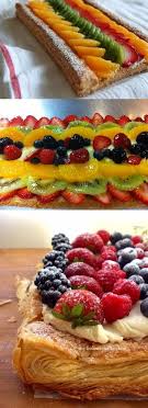 Bande De Tarte Aux Fruit Fresh Fruit Strip With Pastry Cream And Puff Pastry Base Pg 208 Seasonal Fruit Fruit