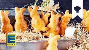Planung und koordination einer osteraktion zusammen mit dem edeka center in springe. Osterhasen Rezept Susse Backidee Aus Hefeteig Fur Ostern I Edeka Ostern Rezepte Backen Hefeteig Osterbrot Rezept