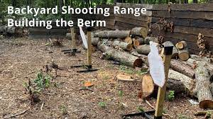 How To Build A Outdoor Home Shooting Range | Diy Home Shooting Range