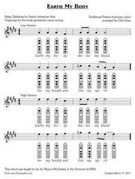 20 best sheet music for 5 hole native american flutes images