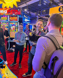 Earlier this month at G2E! 🎰...