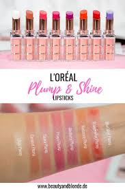 When you get older, a lot of things start to happen; Review Und Swatches Der Neuen Color Riche Plump And Shine Lipsticks Von L Oreal Swatches Review Lips Loreal Lipstick Colour Riche Lipstick Plumping Lipstick