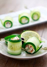 Just prepare, bake, and enjoy a delicious appetizer with all of your guests. These Cucumber Feta Rolls Are The Perfect Dinner Party Appetizer Recipes Food Appetizer Recipes