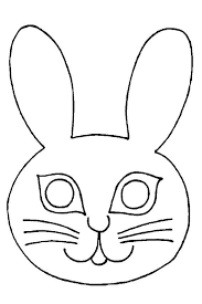 Now, cut out the character and glue it with scotch tape to a skewer or a straw. Online Coloring Pages Coloring Page The Bunny Mask Masks Coloring Pages For Kids