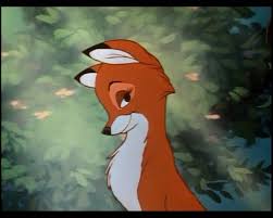 Disney Had This Sneaky Way Of Giving Perfect Anthropomorphic Attributes To Animals Making Female Animals The Fox And The Hound Disney Cartoons Vintage Cartoon