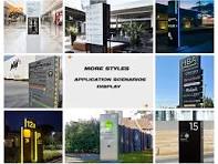 Ground Free Stand Custom Lighting Signage LED Pylon Sign