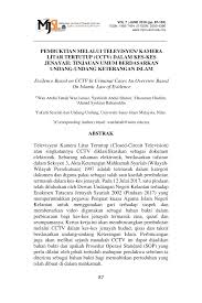 Berita sayang sabah akta tandatangan digital 1997 telah diwujubkan untuk memberi keyakinan dan galakan kepada masyarakat. Pdf Pembuktian Melalui Televisyen Kamera Litar Tertutup Cctv Dalam Kes Kes Jenayah Tinjauan Umum Berdasarkan Undang Undang Keterangan Islam Evidence Based On Cctv In Criminal Cases An Overview Based On Islamic Law Of Evidence