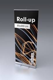 Biasanya banner jenis yang satu ini digunakaan di atas meja karena bentuknya yang kecil. Free Roll Up Standing Banner Mockup Psd Good Mockups