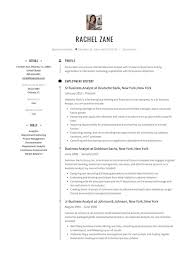 Business Analyst Resume Guide 12 Templates Pdf Free Downloads